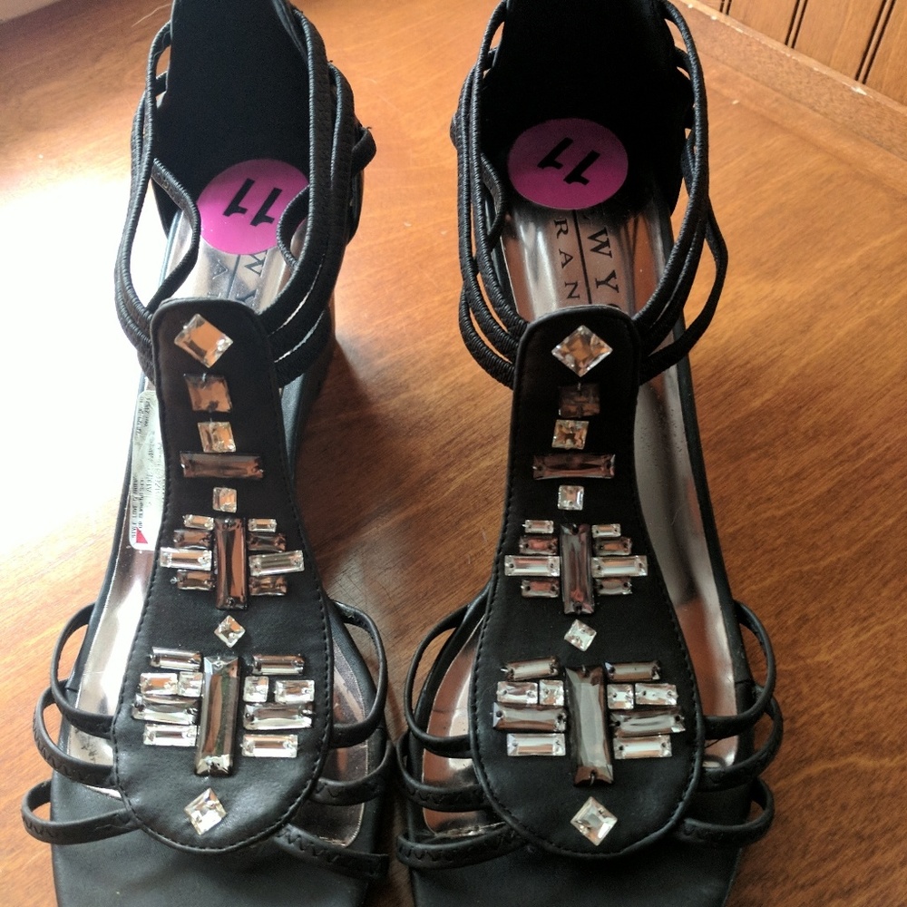 Ladies New York Transit Summer Dressy Wedges